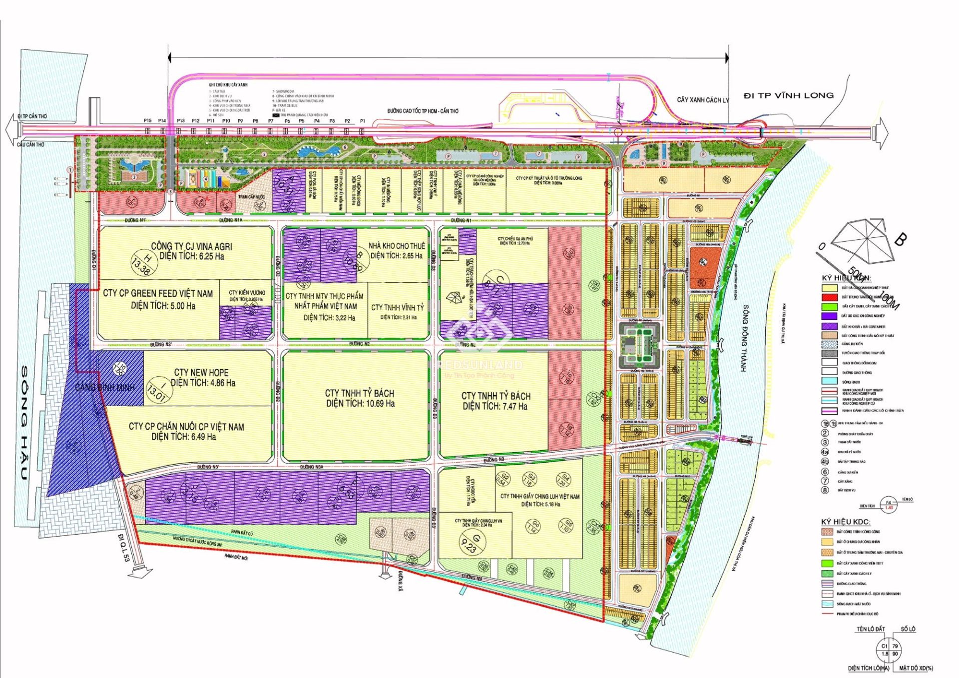 CƠ HỘI ĐẦU TƯ VÀNG: SỞ HỮU LÔ ĐẤT 1HA TẠI KHU CÔNG NGHIỆP BÌNH MINH, VĨNH LONG