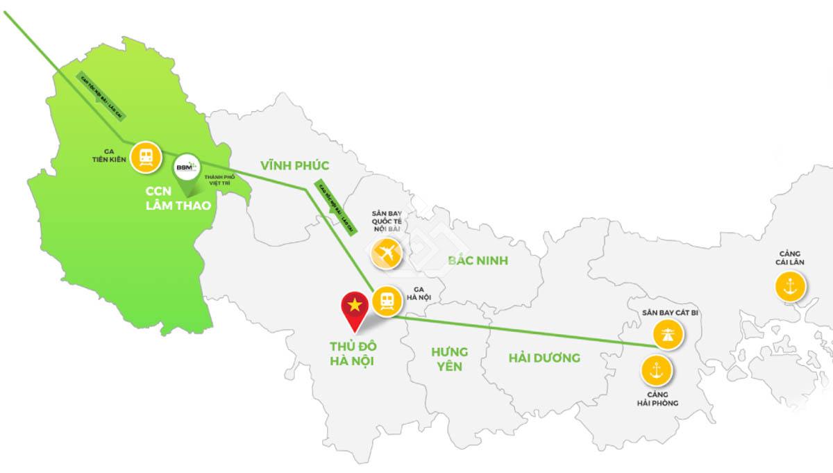 Cụm Công nghiệp Bắc Lâm Thao tỉnh Phú Thọ - 4