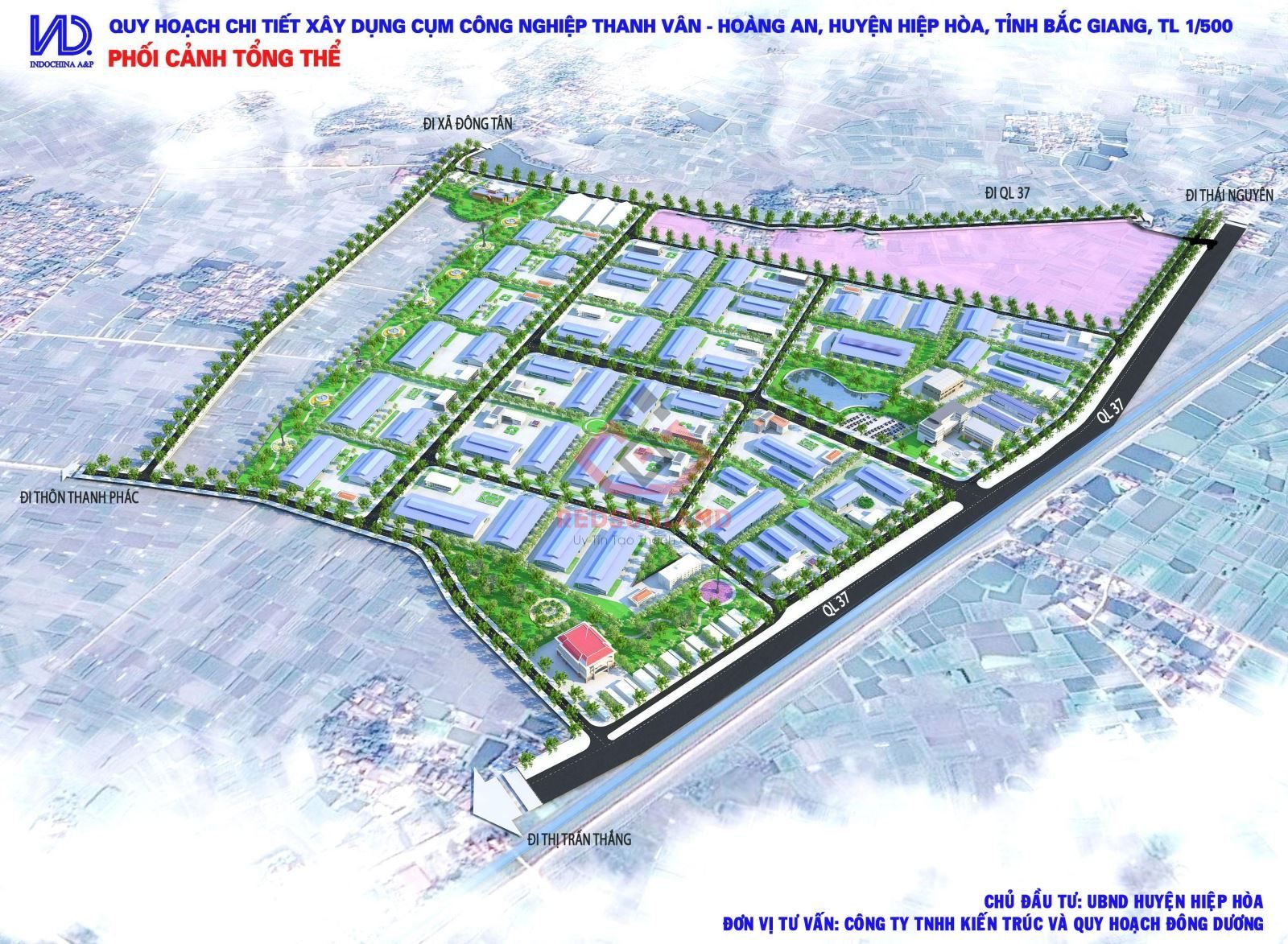 Cụm Công nghiệp Thanh Vân tỉnh Bắc Giang