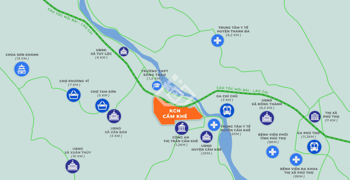 Khu Công nghiệp Cẩm Khê tỉnh Phú Thọ - 2