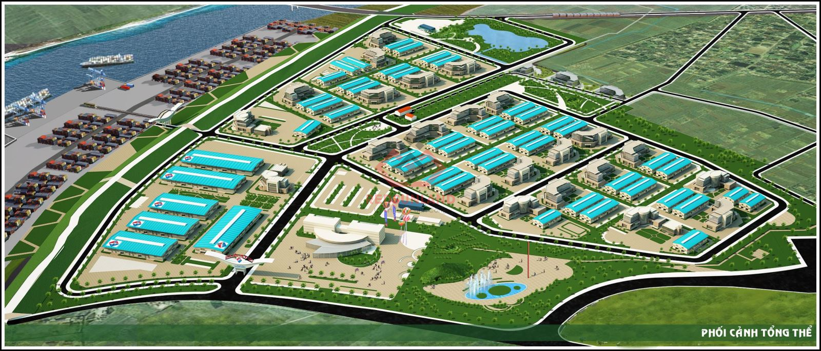 Industrial premises at Cau Cuu Industrial Park, Hai Phong