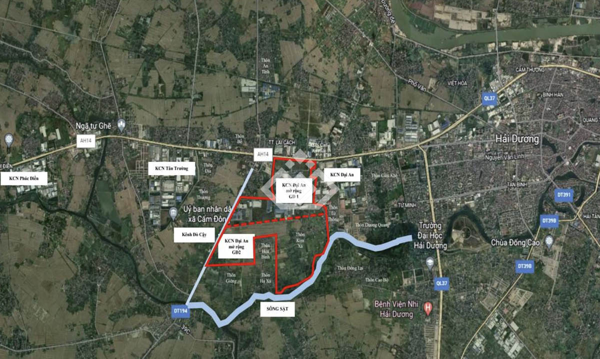 Khu Công nghiệp Đại An mở rộng tỉnh Hải Dương - 2