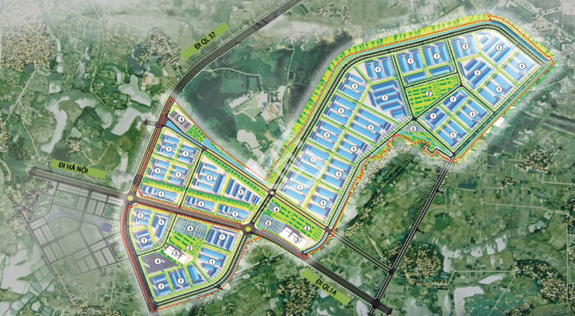 Khu Công nghiệp Hòa Yên tỉnh Bắc Giang