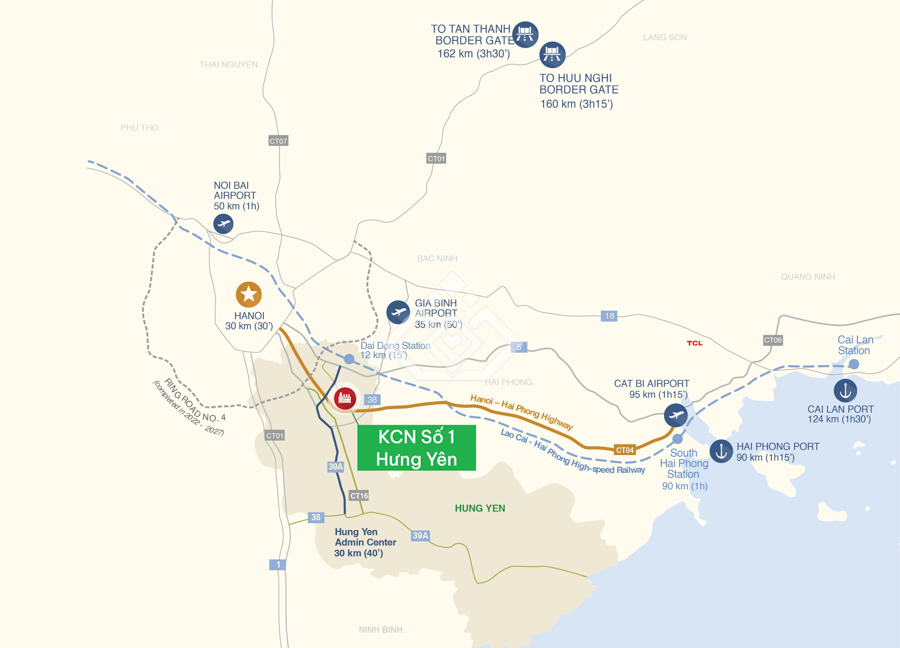 Khu Công nghiệp Số 1 tỉnh Hưng Yên - 4