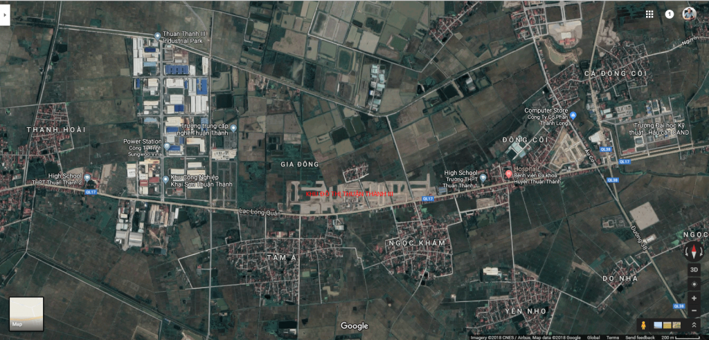 Khu công nghiệp Thuận Thành III phân khu B tỉnh Bắc Ninh